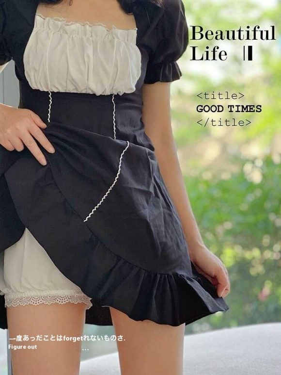 Anti-exposure Lace Non-curling Bottoming Safety Shorts - Image 4