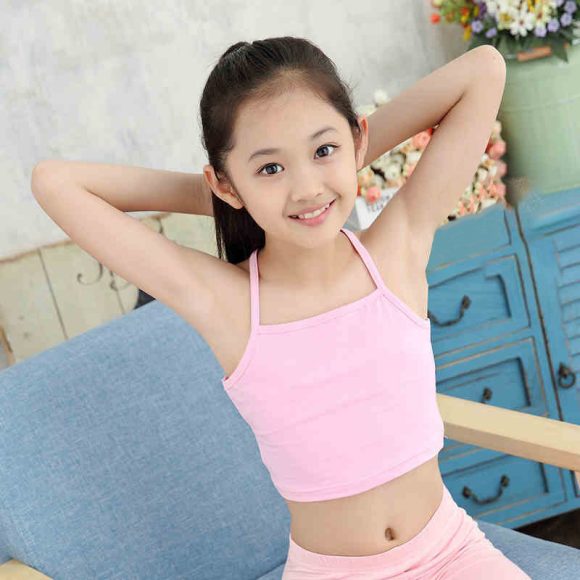 Girls Tube Top Wrapped Chest Camisole Girls Developmental Underwear - Image 3