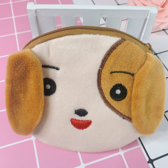 Cartoon Female Cute Student Portable Mini Plush Earphone Key Coin Purse - Image 10
