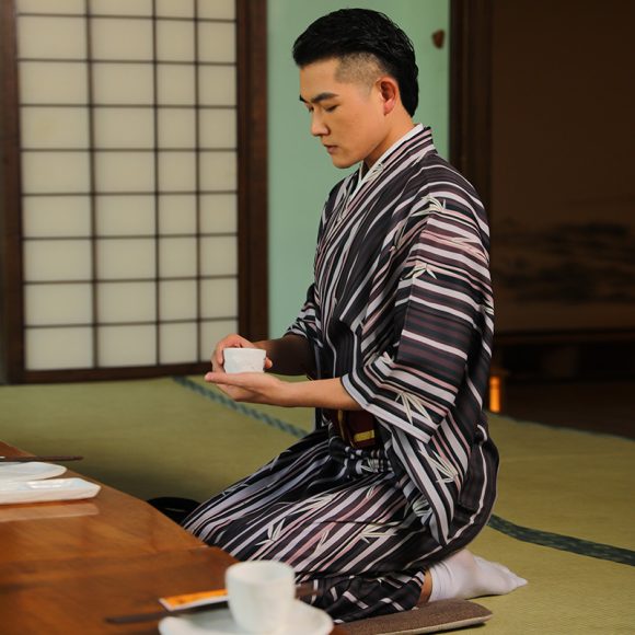 Japanese Kimono Men's Traditional Formal Wear - Image 6