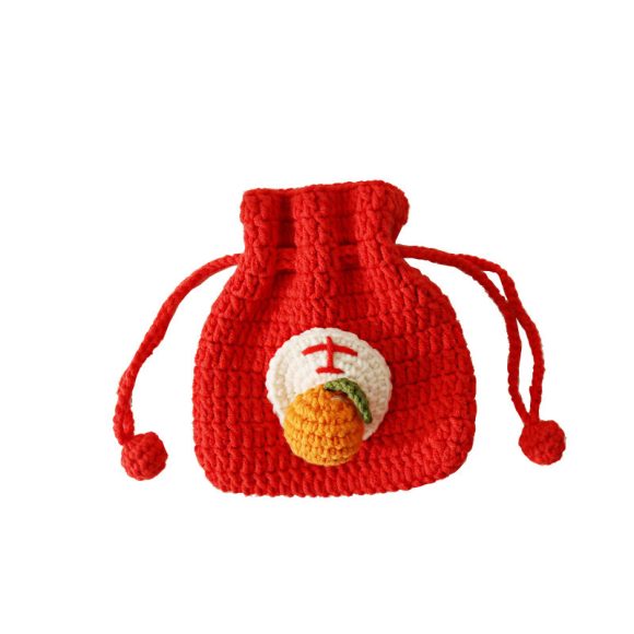 Good Luck And Good Meaning Hand-woven Coin Purse - Image 3