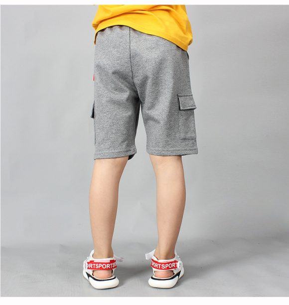 Summer New Boys' Cotton Casual Overalls Shorts - Image 6