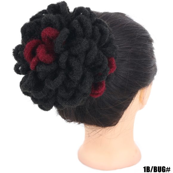 African Wig Bun Hair Bag Drawstring Dreadlocks Afro Hair Bag - Image 5