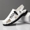 Casual And Fashionable Outdoor Men's Leather Sandals - Image 3