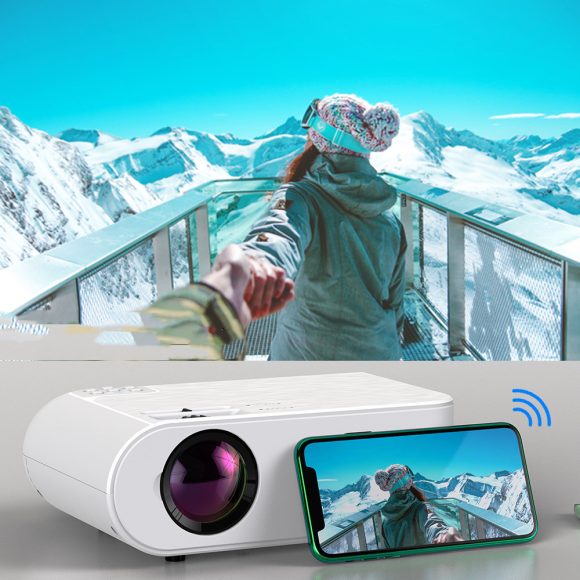 720p Portable Smart Projector Supports Home Use - Image 3