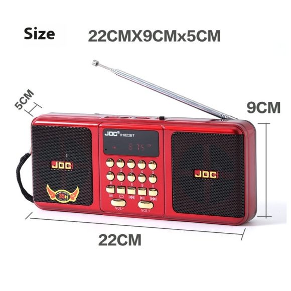 Multi-Function Card Portable Radio For The Elderly Full-band Bluetooth Speaker - Image 6