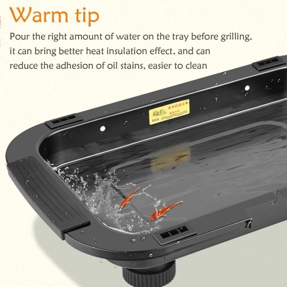 European Standard Spot Household Smokeless  Electric Barbecue Grill - Image 2