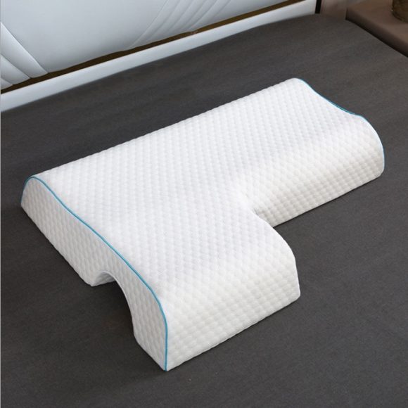 Couples Pillow Arched Cuddle Pillow With Slow Rebound Memory Foam For Arm Rest Hand Pillow - Image 5