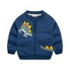 Zipper Shirt Boy Jacket Foreign Style Baseball Uniform Children's Jacket Casual Baby Jacket Cardigan - Image 5