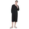 Zipper Bathrobe Couple Hooded Nightgown Thin Pajamas - Image 2