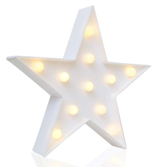 Decorative five-pointed star lights - Image 5