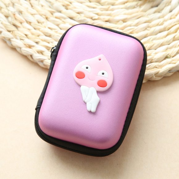 Direct selling new cute zero wallet cartoon earphone collector charger Box Coin handbag wholesale - Image 9