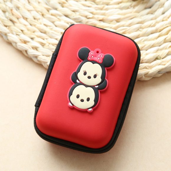 Direct selling new cute zero wallet cartoon earphone collector charger Box Coin handbag wholesale - Image 4