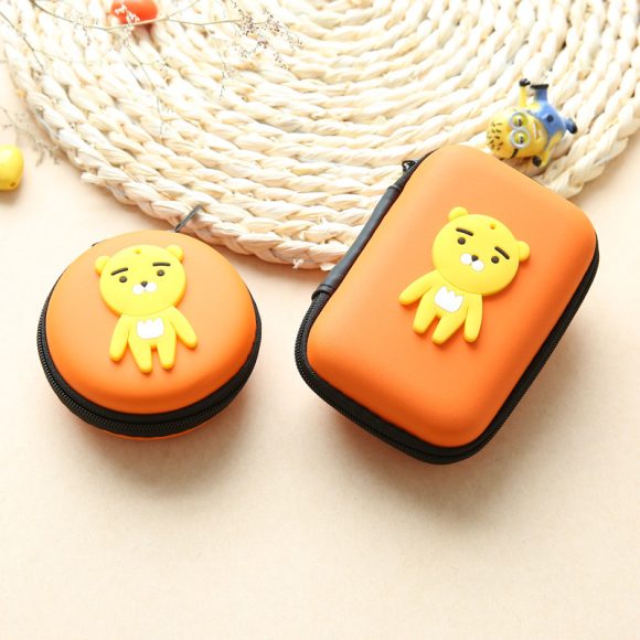 Direct selling new cute zero wallet cartoon earphone collector charger Box Coin handbag wholesale - Image 8