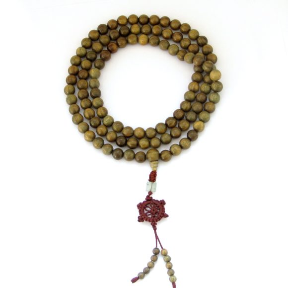 Natural sandalwood beads - Image 2