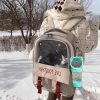 3 In 1 Pet Water Bottle Outdoor Portable Dog Water Bottle With Food Container Garbage Bags Dispenser For Cat Puppy Pets Stuff Accessories For Walking Hiking Travel - Image 7
