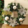 Christmas Decorations Christmas Wreath Home Decor For Home Garden Decorations Mall Door Decoration - Image 8
