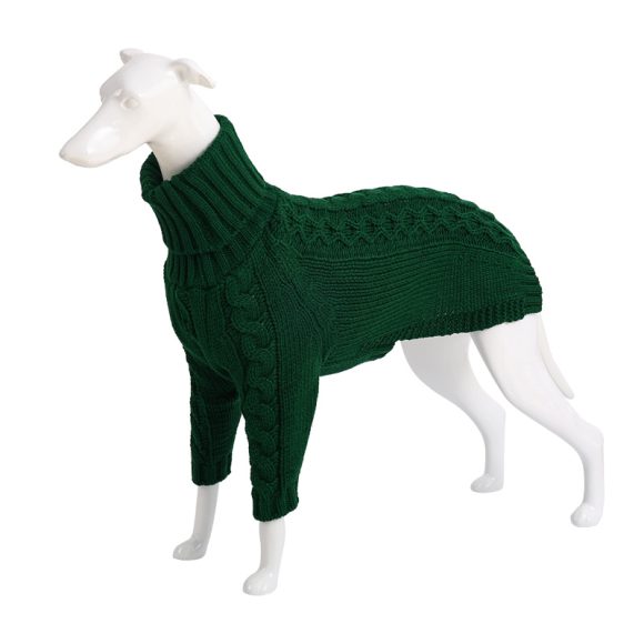 Winter Solid High Collar Dog Sweater Pet Products - Image 6
