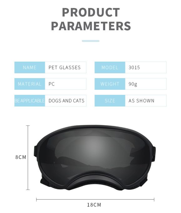 Ski Pet Dog Wind Protection Goggles Accessories - Image 3