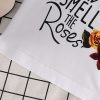 Kids Clothes White T-shirt Denim Skirt 2pcs Girls Suits - Image 3