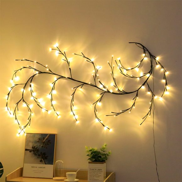 LED Light String Arrangement Colored Light Rattan Room Decorative Light - Image 3