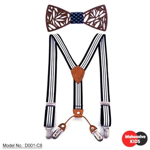 Children's wooden bow tie - Image 9