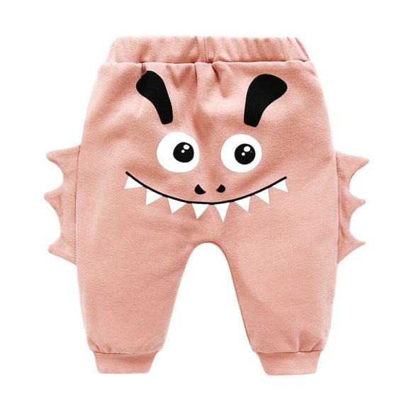 Spring And Autumn Baby High-waist Belly Protecting Trousers - Image 6