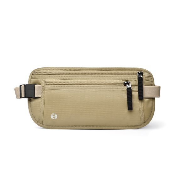 Passport Document Bag Personal Invisible Waterproof Mobile Phone Rfid Waist Bag - Image 9