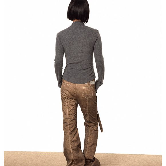 Waste Soil American Workwear Bootcut Trousers - Image 4