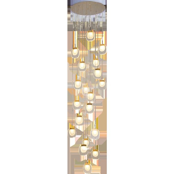 Restaurant Bar Art Crystal Glass Lamp - Image 2