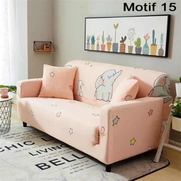 Printed sofa cushion sofa cover sofa cover - Image 4