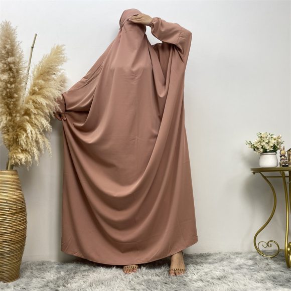 Middle East Dubai Clear Muslim Split Size Dress - Image 2