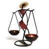 Candle Holder Romantic Candle Holder Carrying Girl Decoration - Image 3