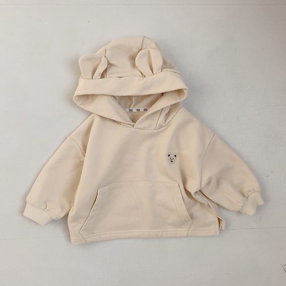 Children's Autumn Bear Hooded Sweatshirt - Image 5