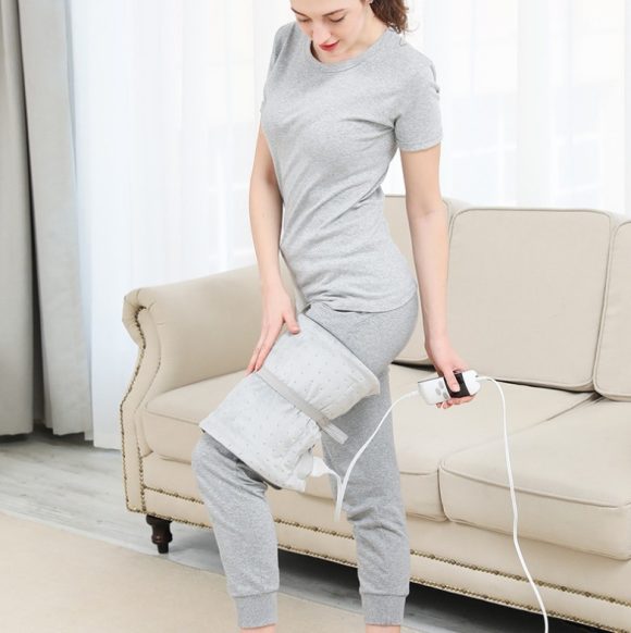 Washable Electric Blanket Heating Pad 110V for Back Pain Relief Auto Off Body Warmer US Plug - Image 2