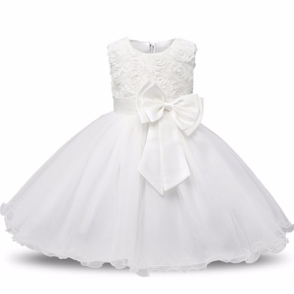 Princess Flower Girl Dress Summer Tutu Wedding Birthday Party Dresses - Image 7
