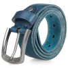 Cowhide Men's Personality Alloy Pin Buckle Trend Belt - Image 4