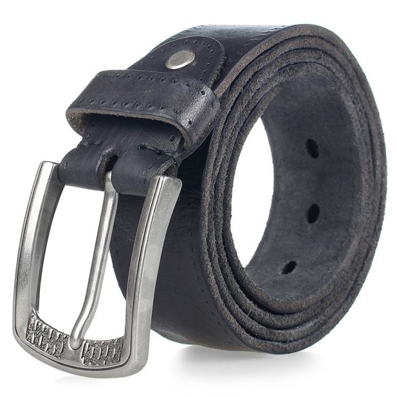 Cowhide Men's Personality Alloy Pin Buckle Trend Belt - Image 5