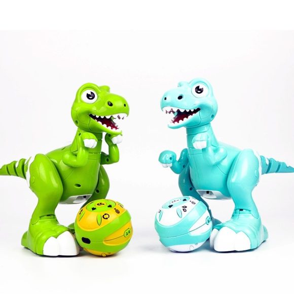 RC Dinosaur Intelligent Electronic Spray Music Dance 2-Colors Remote Control Dragon Animal Robots Child's Toys For Kids Gift - Image 5