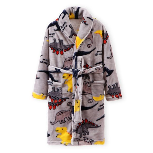 Children's Autumn And Winter Flannel Pajamas Home Clothes Boys And Girls - Image 9