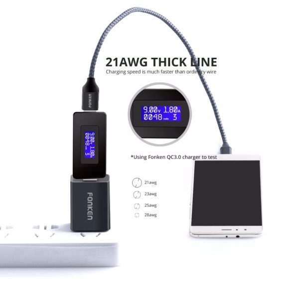 High-speed fast charging cable mobile phone charging cable - Image 2