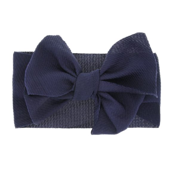 New-born baby's solid-colored bow headband - Image 9