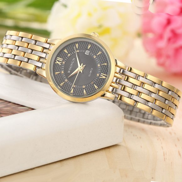 Women's Retro Steel Belt Calendar Waterproof Watch - Image 9