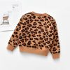 New Korean Style Jumper Leopard Sweater For Kids - Image 6