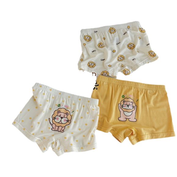 Three-piece Set Children's Underwear Modal Printing Baby Kindergarten Boxer Shorts - Image 8