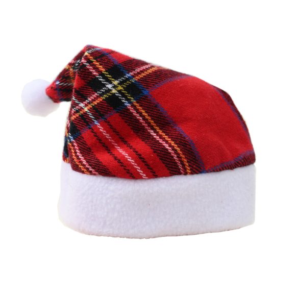 Multicolor Pet Christmas Hat Stripes - Image 9