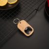 Stainless Steel Beer Screwdriver Keychain