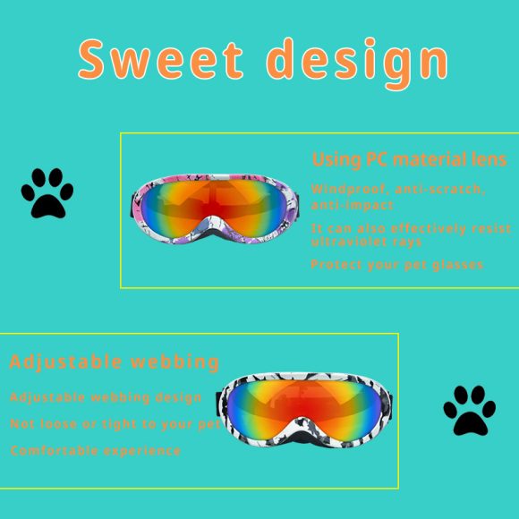 Cat Windproof Glasses Outdoor Pet Cool Sunglasses - Image 3