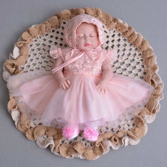 The Summer Baby Baby Princess Dress Dress Lightweight Breathable Mesh Lace Dress Moon Age - Image 6