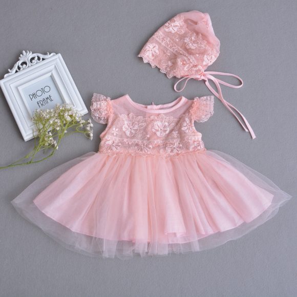 The Summer Baby Baby Princess Dress Dress Lightweight Breathable Mesh Lace Dress Moon Age - Image 2